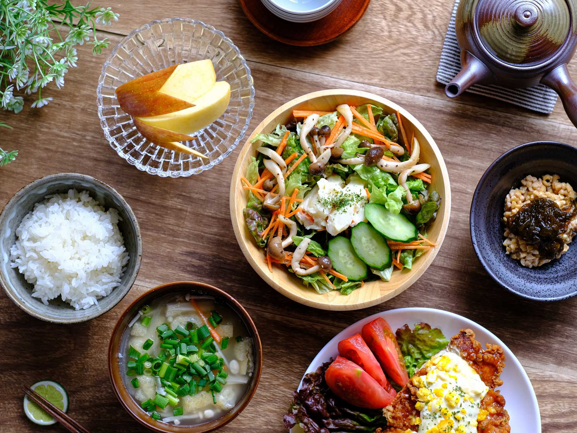 バランスのよい食事・腸内フローラ