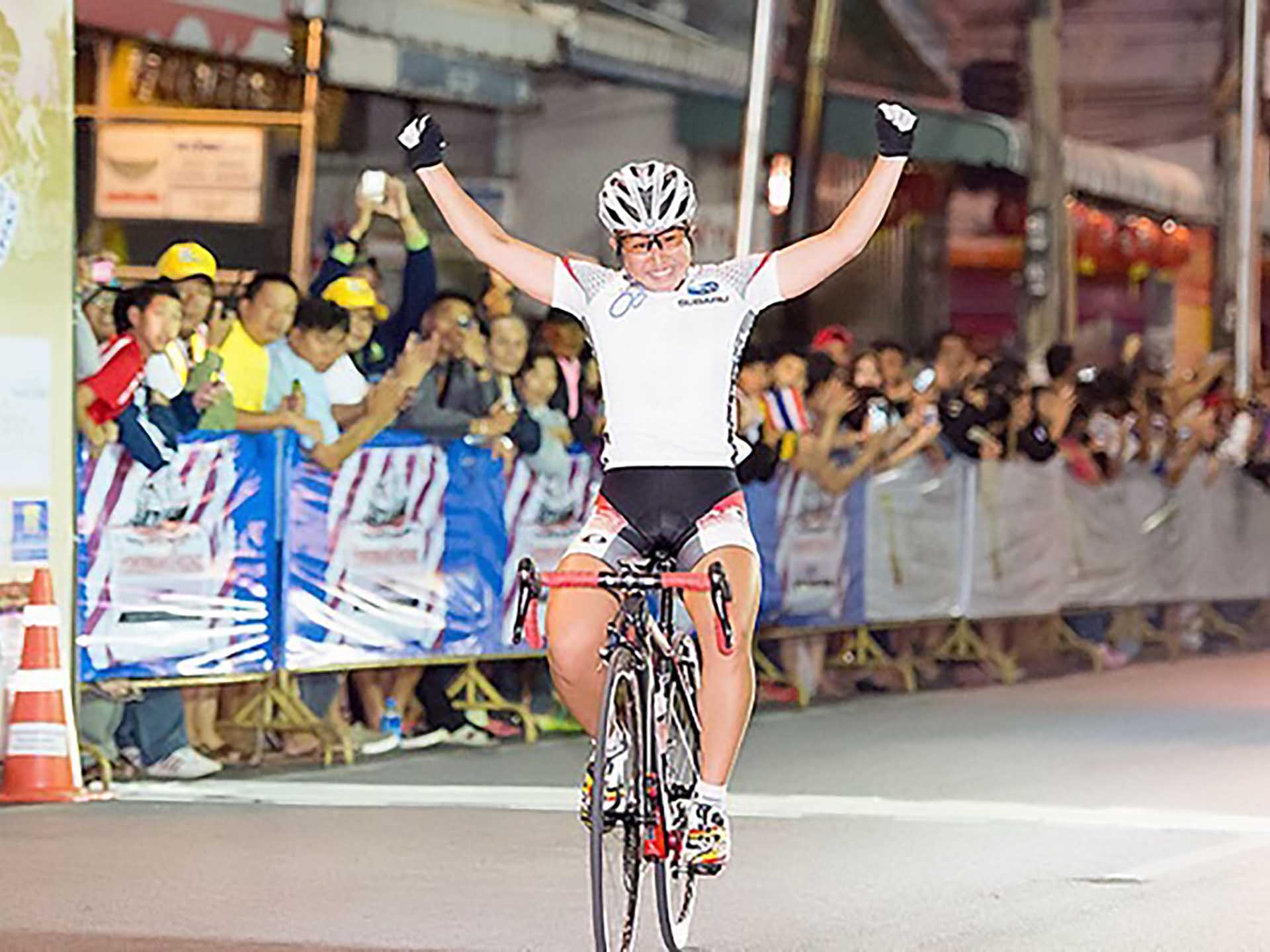 梶原有里・梶原悠未・自転車・アジア選手権